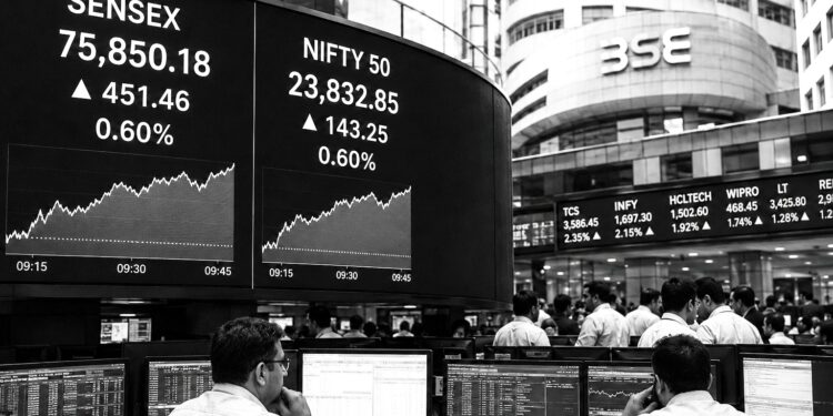 Indian markets open higher as IT rally lifts Sensex and Nifty