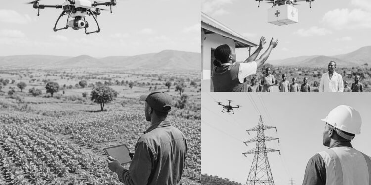 Drones for development take to Africa’s skies