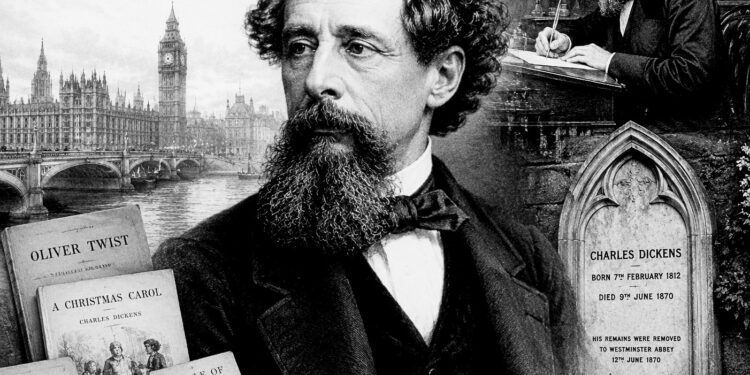 On this day in 1870: English writer Charles Dickens, generally considered the greatest Victorian novelist, died
