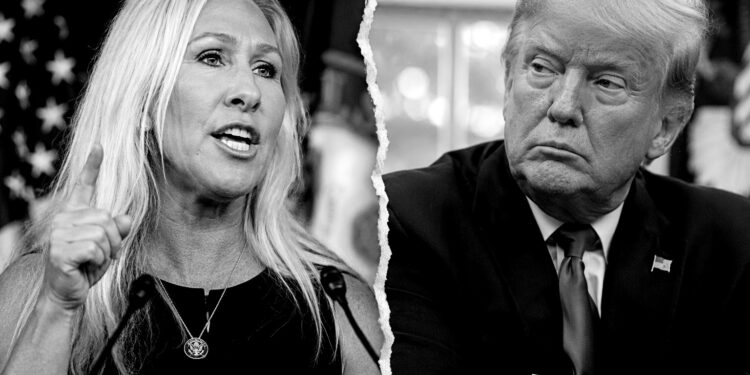 Marjorie Taylor Greene attacks Trump over Epstein files controversy