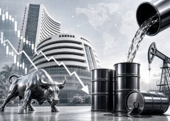 Indian stocks fall as oil surge and rate concerns unsettle investors