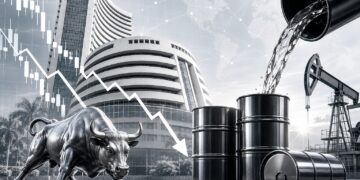 Indian stocks fall as oil surge and rate concerns unsettle investors