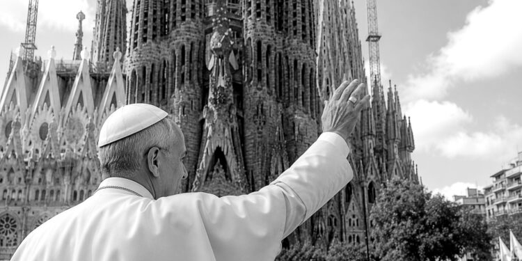 Pope Leo XIV arrives in Barcelona ahead of Gaudí centenary celebration