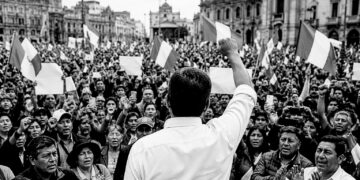 Leftist Sánchez takes early lead in deeply polarised Peru election