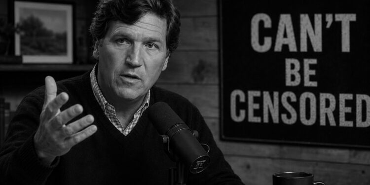 Tucker Carlson breaks with Republicans