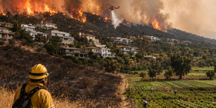 Wildfires hit wealthier regions harder despite global decline in burned land