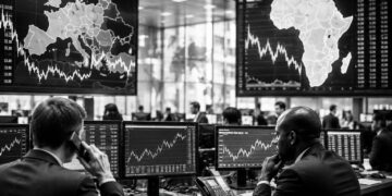 European and African markets open cautiously as investors await key economic signals