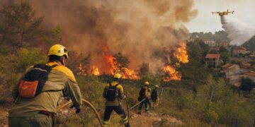 Europe’s fire weather shatters records as crews race against flames