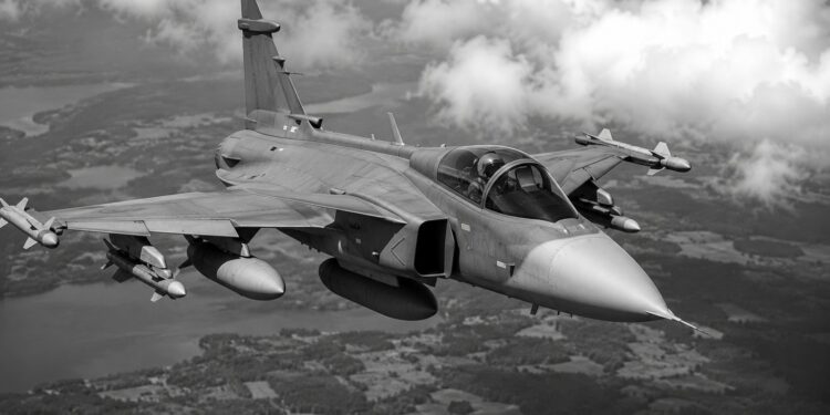 Saab secures landmark Gripen deal to strengthen Ukraine’s air force