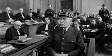 On this day in 1945: Marshal Philippe Pétain of France went on trial for treason during World War II