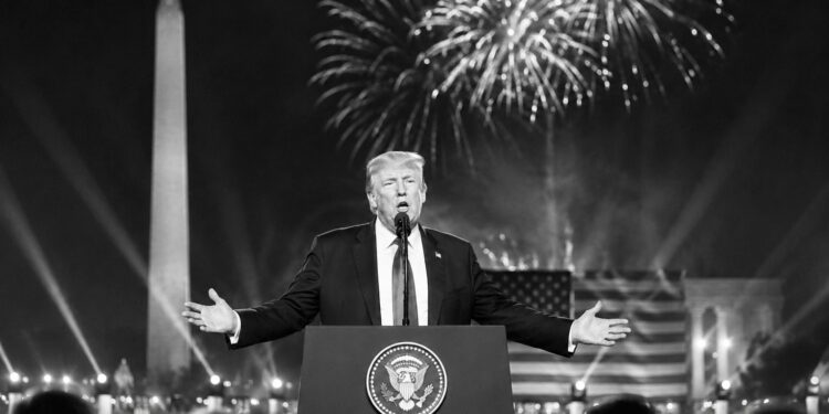 Trump hails ‘golden age of America’ at 250th anniversary celebration