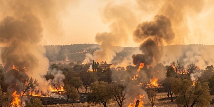 Wildfires force thousands to flee as southern Europe burns