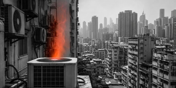 The cooling paradox: How air conditioning adds to a warming world