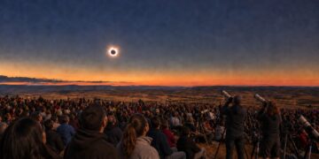 Millions gather in Spain for a once-in-a-century solar spectacle
