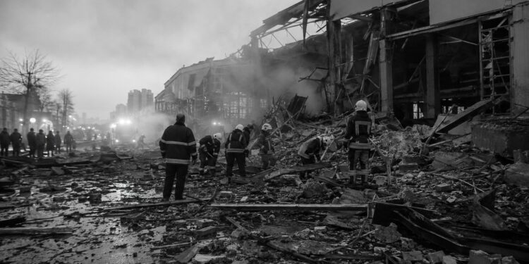 Russian attack on Kyiv region kills at least 14 people, Ukrainian authorities say