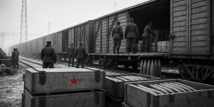 North Korea’s 15 million shells deepen Russia’s war supply chain