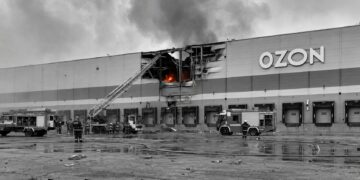 Ozon shares collapse as Ukraine widens drone war on Russian retail
