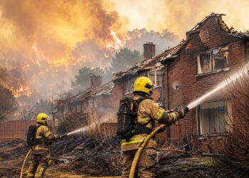 England counts fire losses as 150 million Europeans face extreme heat