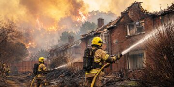 England counts fire losses as 150 million Europeans face extreme heat