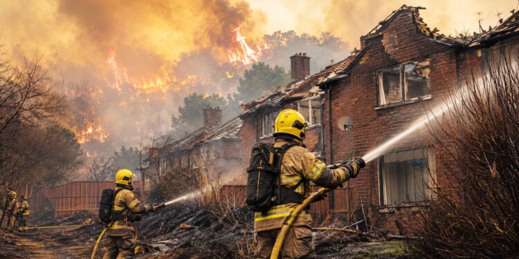 England counts fire losses as 150 million Europeans face extreme heat