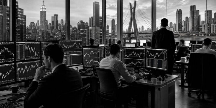 Wall Street steadies near record as Brazil extends sell-off
