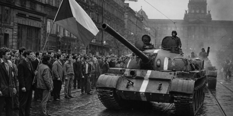 On this day in 1968: The Warsaw Pact, led by the Soviet Union, invaded Czechoslovakia