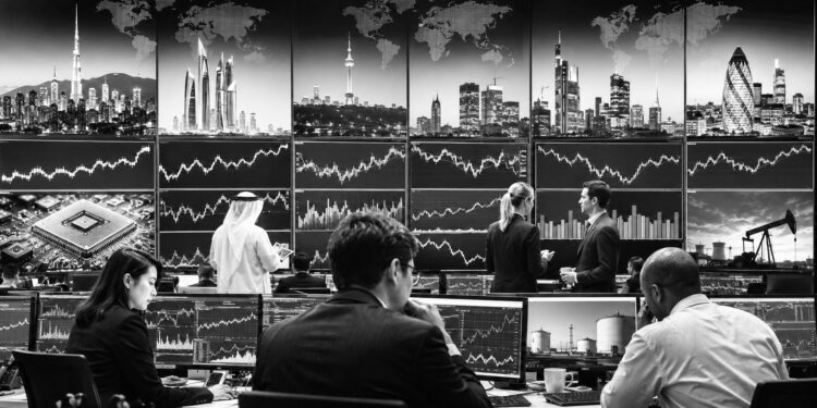 Markets split as Korean chip rally collides with oil and inflation fears