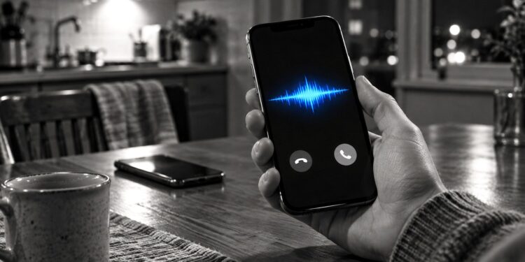 When a familiar voice can no longer prove who is calling