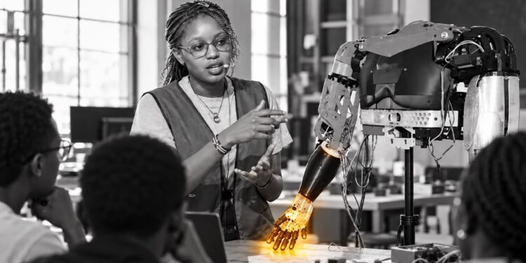 Good morning, teacher — Kenya’s robot answers in sign language