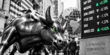 Global markets end turbulent week mixed as investors look to Monday