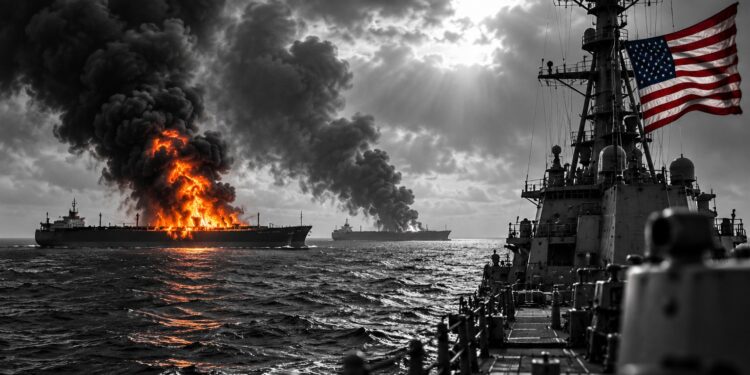 US destroys Iranian tankers as Gulf confrontation surges