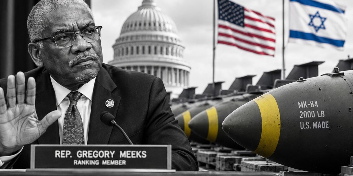 Key Democrat blocks Trump’s $2.8 billion bomb sale to Israel