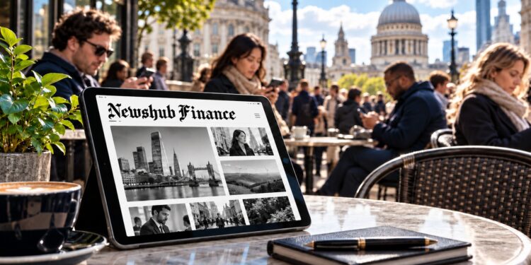 NewsHub Finance passes 32,000 weekly sessions as organic traffic surges