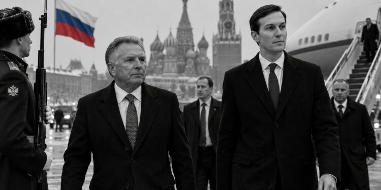 Witkoff and Kushner arrive in Moscow in new push to revive Ukraine peace talks