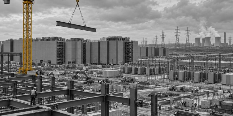 The AI boom is being built in steel, gas, nuclear power and debt