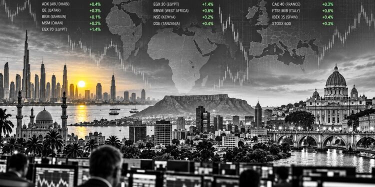 European markets set for cautious rebound as Middle East tensions weigh on Arab and African equities