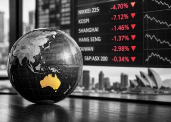 Asian markets plunge as technology sell-off deepens, while Australian shares edge lower