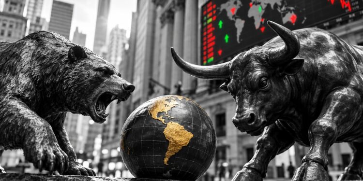 Global markets end Friday lower as oil prices surge and geopolitical tensions weigh on investors