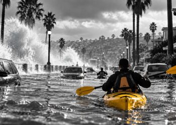 Record tides flood California coast as officials warn worse may still come