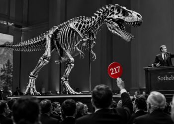 Rare Nanotyrannus skeleton sells for $47.3 million at New York auction