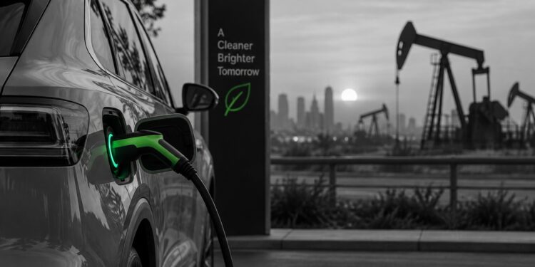 The EV revolution is starting to move the oil market