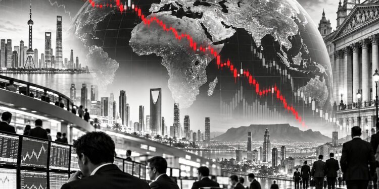 Global markets split as Asian shares rebound and Gulf exchanges retreat
