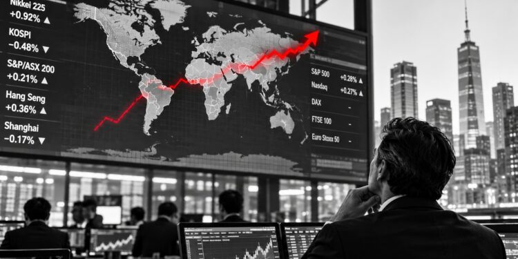 Global markets open mixed on Thursday as technology shares and interest rates dominate trading