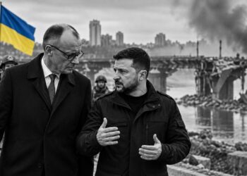 Merz arrives in Kyiv as Russian strikes hit Ukrainian capital