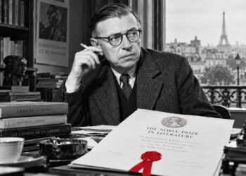 On this day in 1964: French philosopher and writer Jean-Paul Sartre was announced the winner of the Nobel Prize for Literature