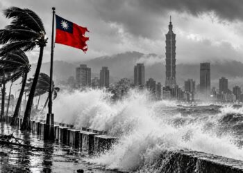 Typhoon Champi leaves one dead and more than 500 injured in Taiwan as storm heads towards China