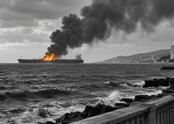 Tanker fire off Sochi follows reported naval drone attack
