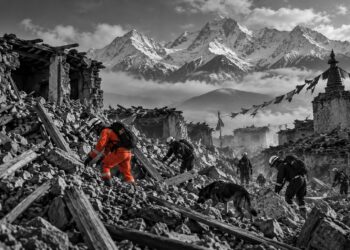 Magnitude-7 earthquake strikes Tibet, killing at least 16 and destroying hundreds of homes
