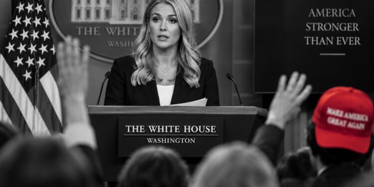 Trump’s new press secretary faces criticism after awkward White House debut